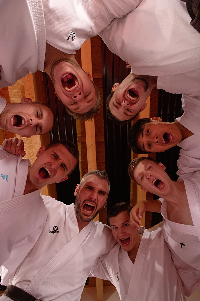 Kumite-Athleten Kumite-Wettkampf-Athleten